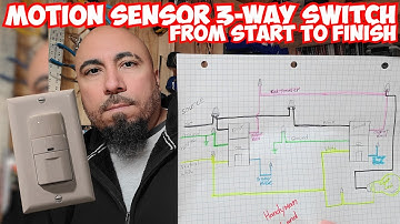 Motion Sensor 3 Way Switch From Start To Finish