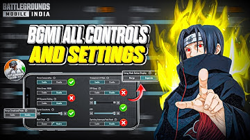BGMI All New Basic & Advance SETTINGS/CONTROLS | Perfect BGMI Settings Guide | BGMI / Pubg Mobile