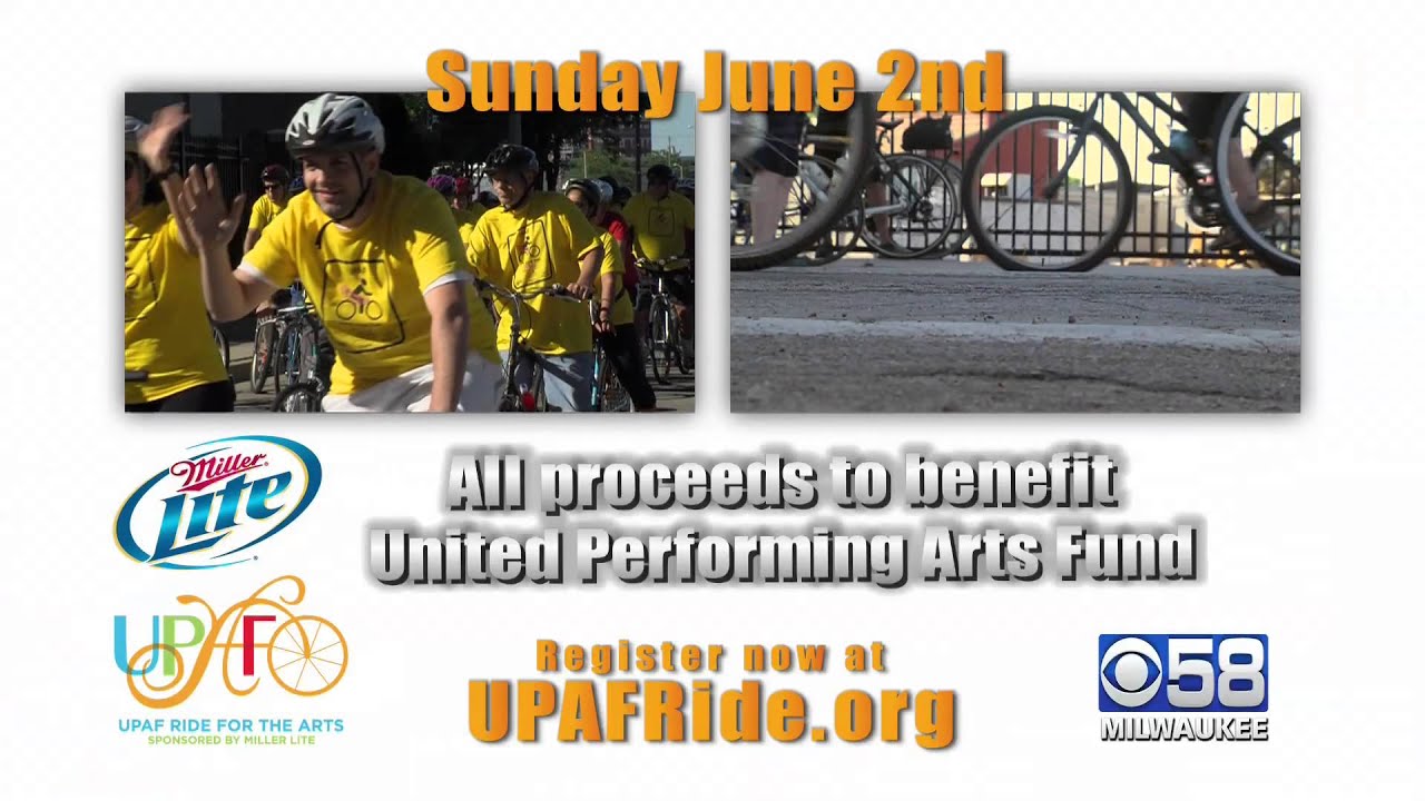 UPAF Ride for the Arts 2013 Promo YouTube