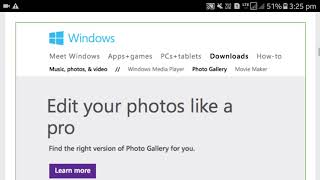 How to download Windows Live Photo Gallery