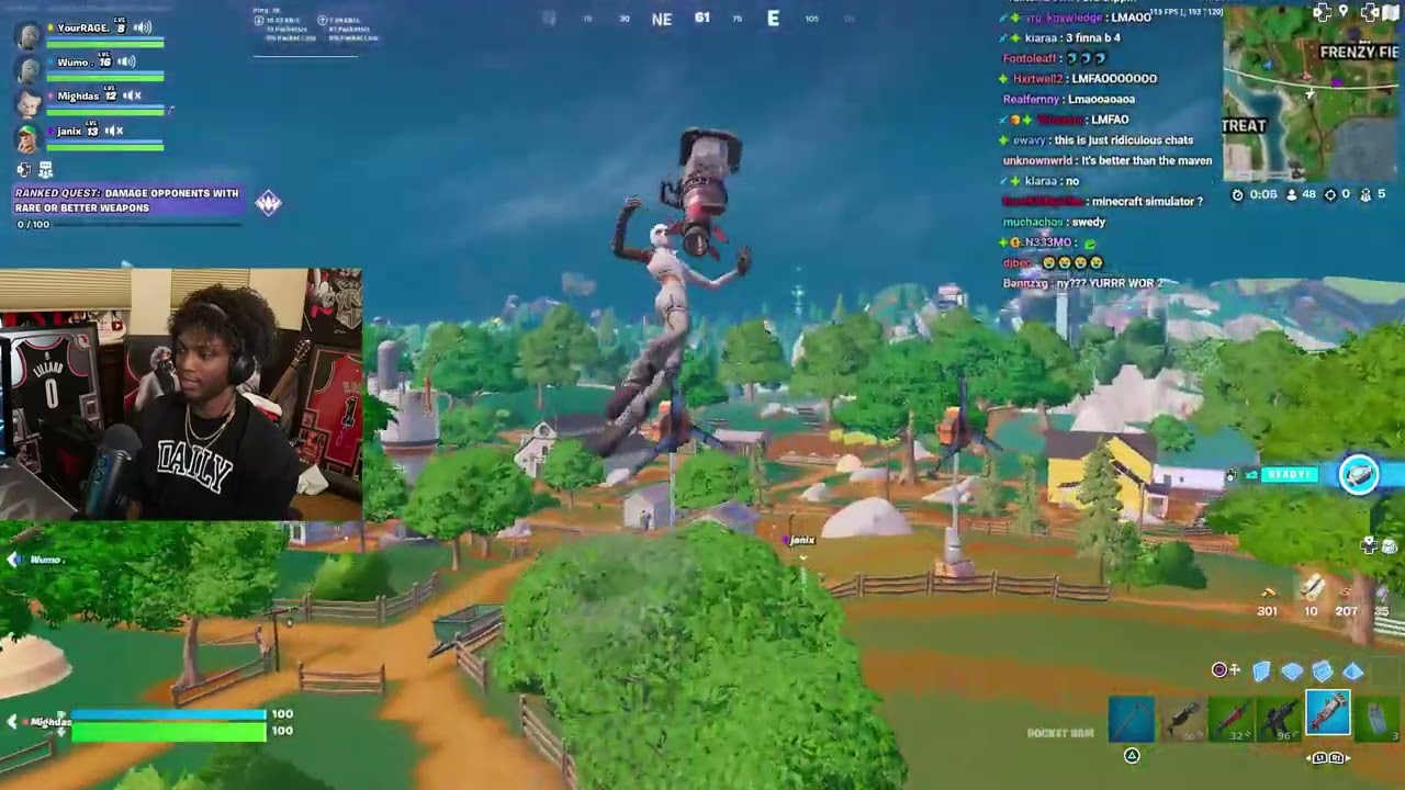 YourRAGE PLAYS FORTNITE WITH THE HOMIES