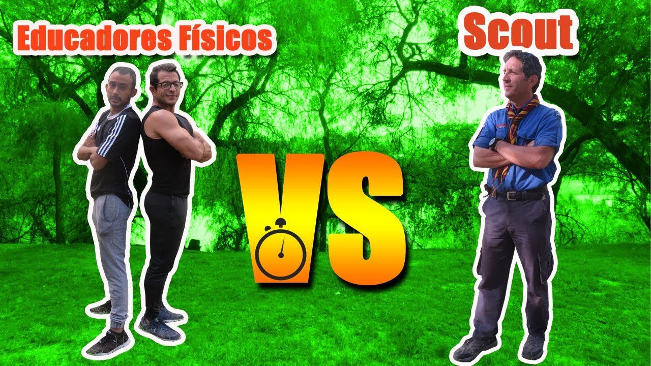 Los mejores juegos SCOUTS VS los mejores juegos de EDUCACIÓN FÍSICA.