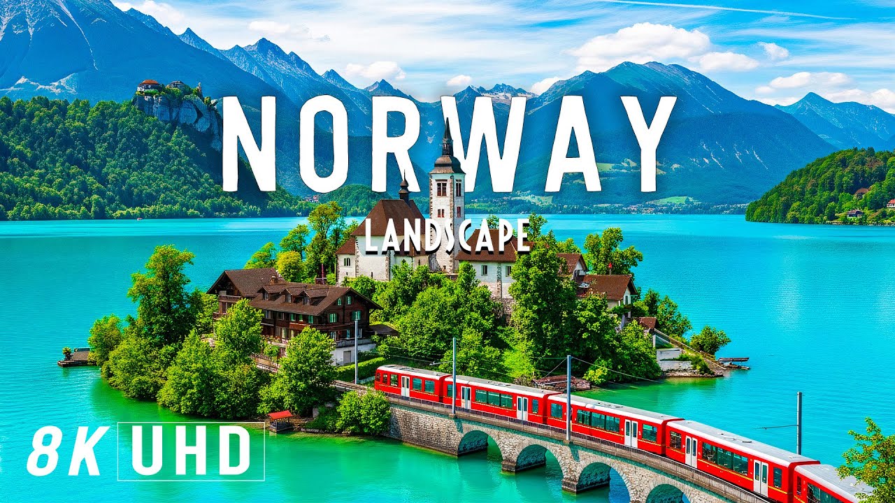 8K Norway | The Best of Fjords, Northern Lights & Viking Heritage Adventures | 8K UHD 120FPS