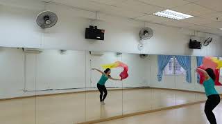 Single Fanveil Belly Dance Fusion Zoe Liting Choreography