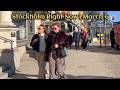 Stockholm Right Now – March 6 | 4K City Walk
