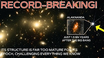 Record Breaking! Scientists Shocked by JWST’s Discovery of an Ancient Spiral Galaxy