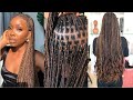 KNOTLESS BOX BRAIDS ON SHORT HAIR