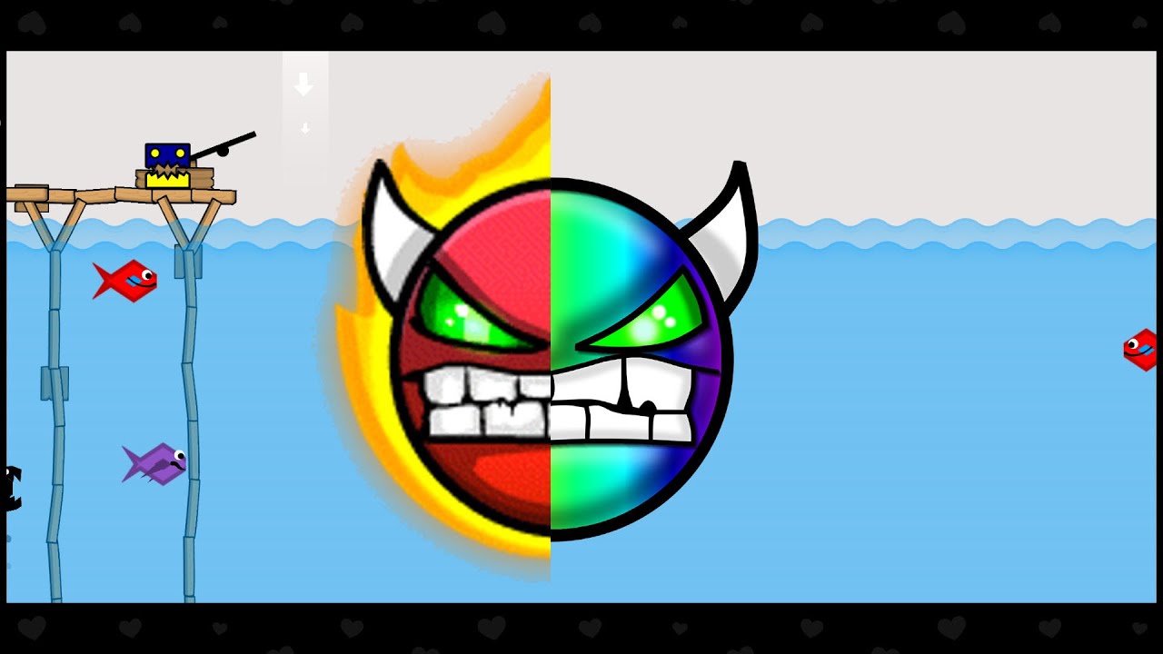 My new hardest! Fish collector by OliXor | Geometry Dash 2.204 - YouTube