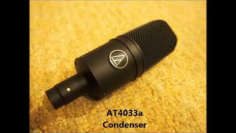 3 mic shootout using the Mbox 3 Mini. (CC Mic / AT4033a / Rode NT2a)