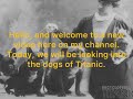 The dogs on Titanic.