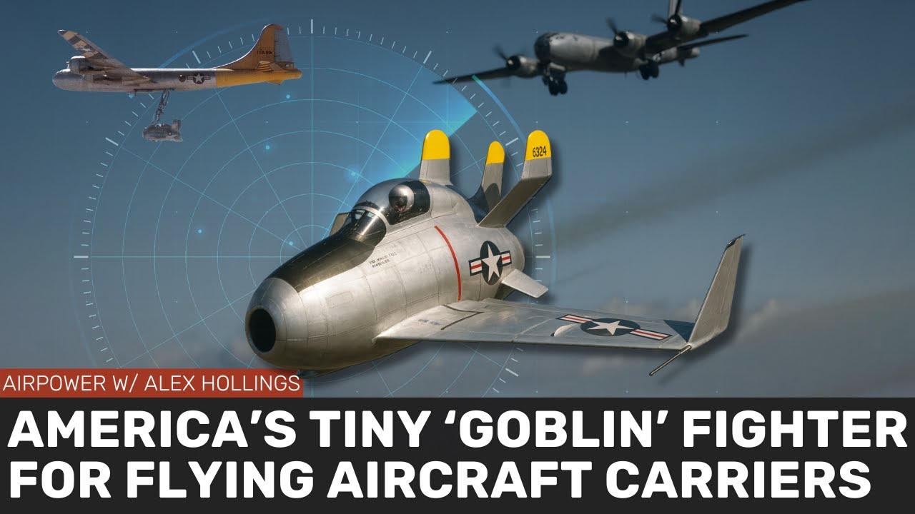America's TINIEST fighter: The XF-85 GOBLIN