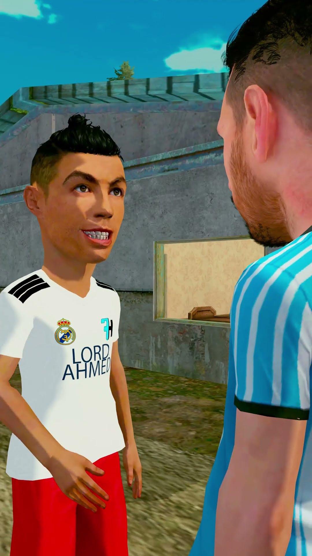 Messi Unexpected wish ? for Ronaldo #shorts