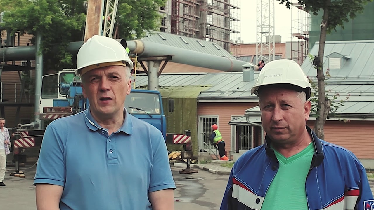 Строительство тепловых сетей 2dy530мм - YouTube