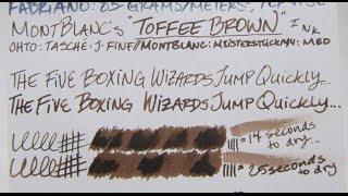 Ink Review: MontBlanc's 