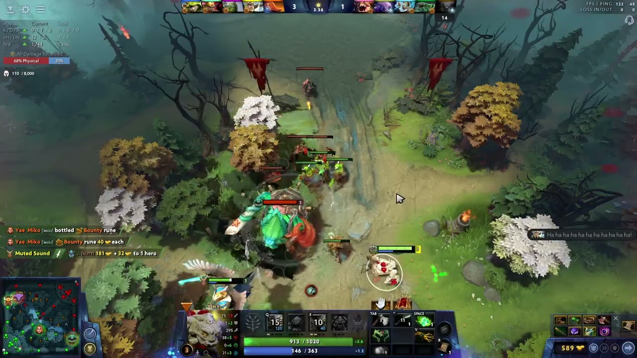 Archon Party Game Pos1 Tiny // GamePlay 7.28d // buse online