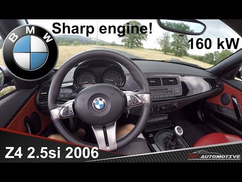 BMW Z4 2.5si (E85) POV Test Drive + Acceleration 0 - 200 km/h