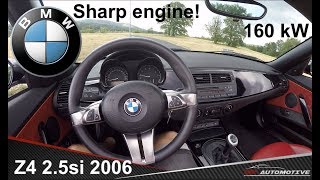 BMW Z4 2.5si (E85) POV Test Drive + Acceleration 0 - 200 km/h