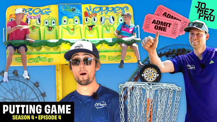 Disc Golfers TAKE OVER the Amusement Park! | Jomez Putting Game S4E4