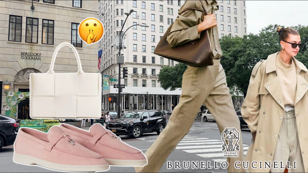QUIET LUXURY 🤫 NEW YORK Luxury Shopping Vlog BRUNELLO CUCINELLI→THE ROW ...