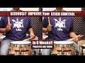 Seriously Improve Your Stick Control In 8 Weeks! w/ Exercises