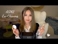 Asmr ear cleaning appointment  qtips clay oil massage