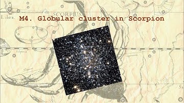 M4.Globular cluster in Scorpion