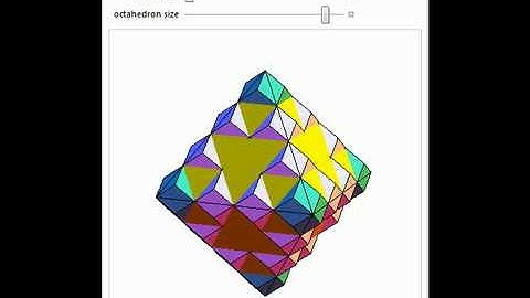 Octahedron Frame Made of Rhombic Dodecahedra