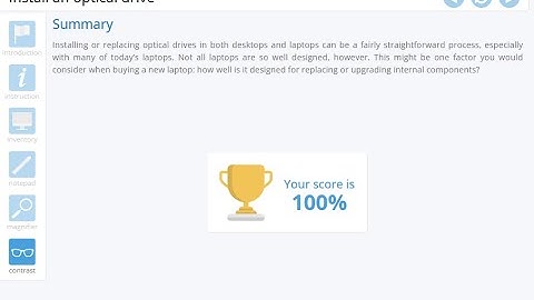 Advanced Hardware Lab 5-3: Install an Optical Drive