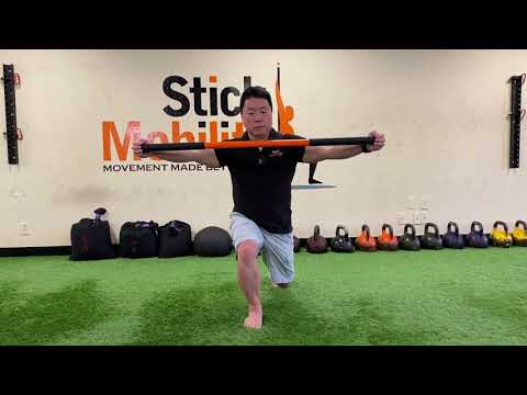 5-Minute Full-Body Mobility Flow with Short Stick  - Stick Mobility Exercise