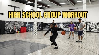 High School Basketball Training Session | Skill Progression and Player Development