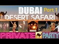 Dubai desert safari  adventure planet tourism  4k desert safari private party part 1