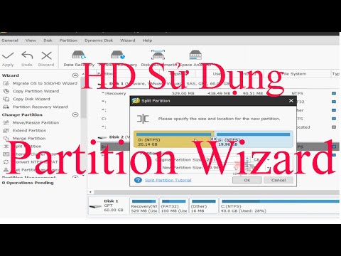 Partition Wizard | Hướng dẫn chia partition và các chức năng thường sử dụng