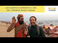 LOS SADHUS CAMBIAN EL DIA DEL PRIMER SASHI SNANA PRAYAGRAJ KUMBH MELA 2019