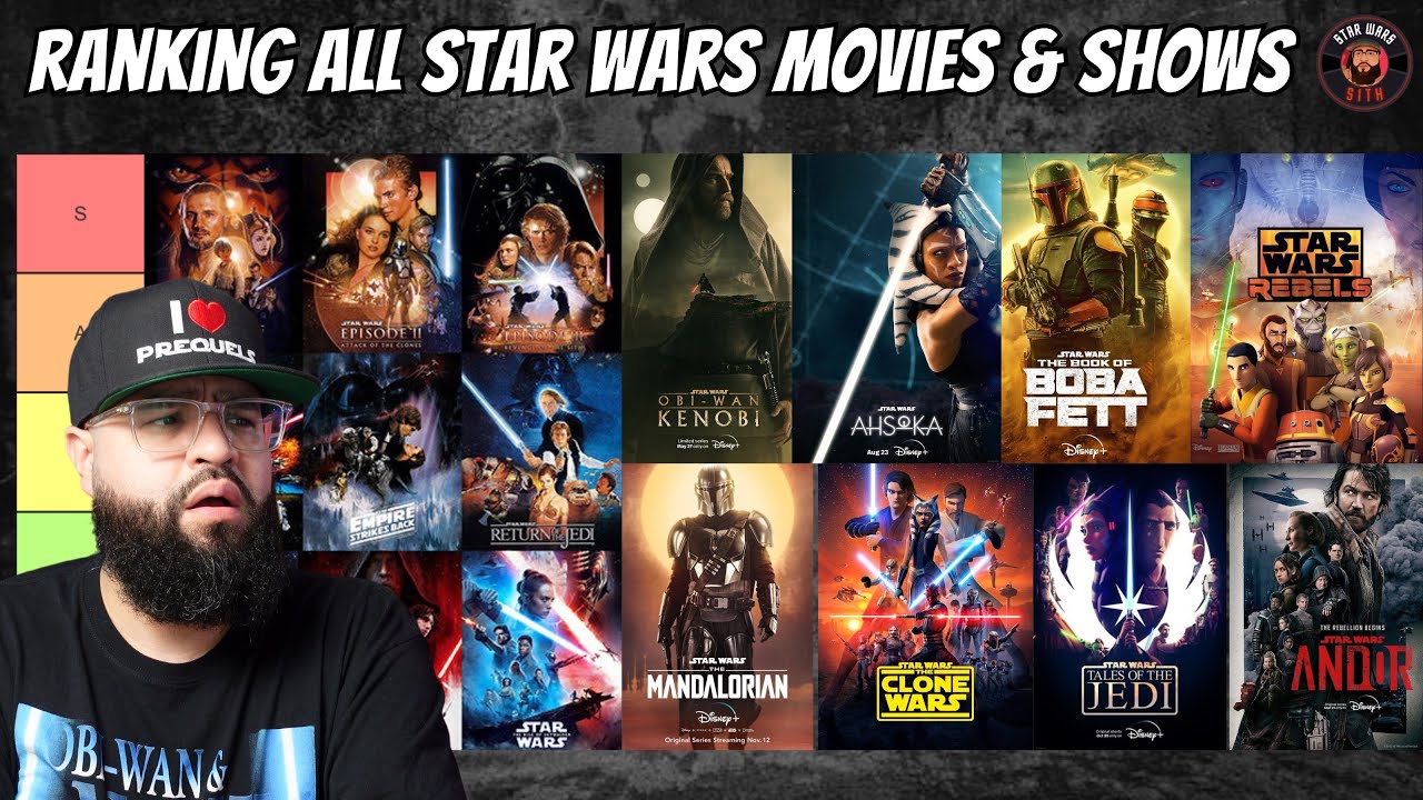 Star Wars Movies and Shows