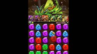 神魔之塔 - 大聖+2.5倍攻獸隊險勝『地機龍之傳說 超級』