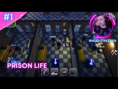 Новинка. Prison Life #1. Играем со зрителями.