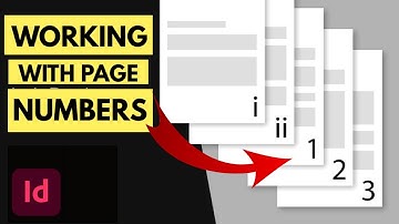 Working With Page Numbers in InDesign