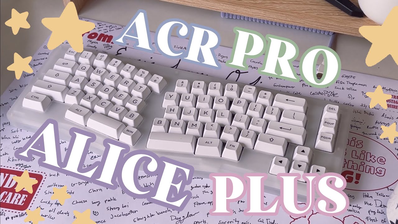 akko acr pro alice plus unboxing & lil spec guide εїз