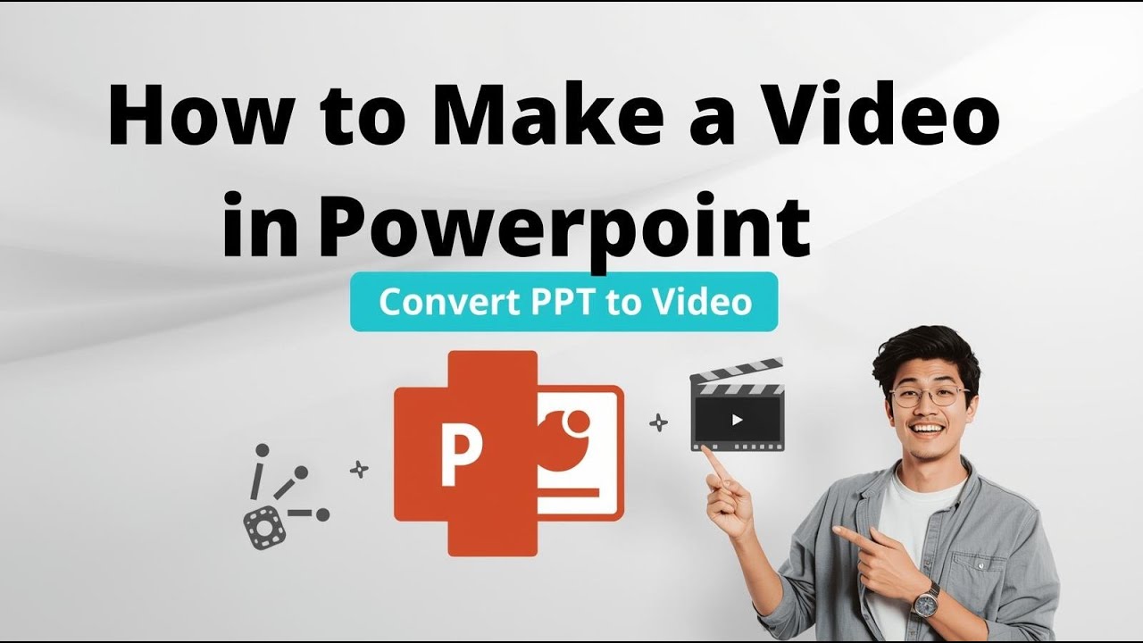 How to Make a Video in PowerPoint—PPT to video - YouTube