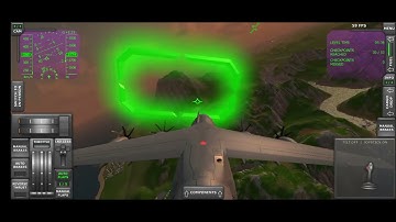 full points long range gliding turboprop flight simulator