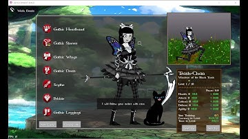 Free Game - Fantasy Waifu Collector - Dev Log 1 - Login & Character Movement - Python, Pygame