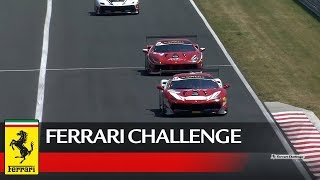 Ferrari challenge europe - budapest 2017, trofeo pirelli race 1