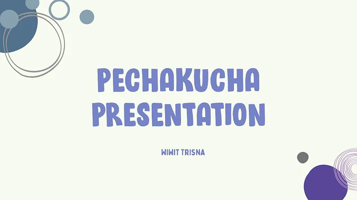 What is PechaKucha Presentation? | Simple explanation