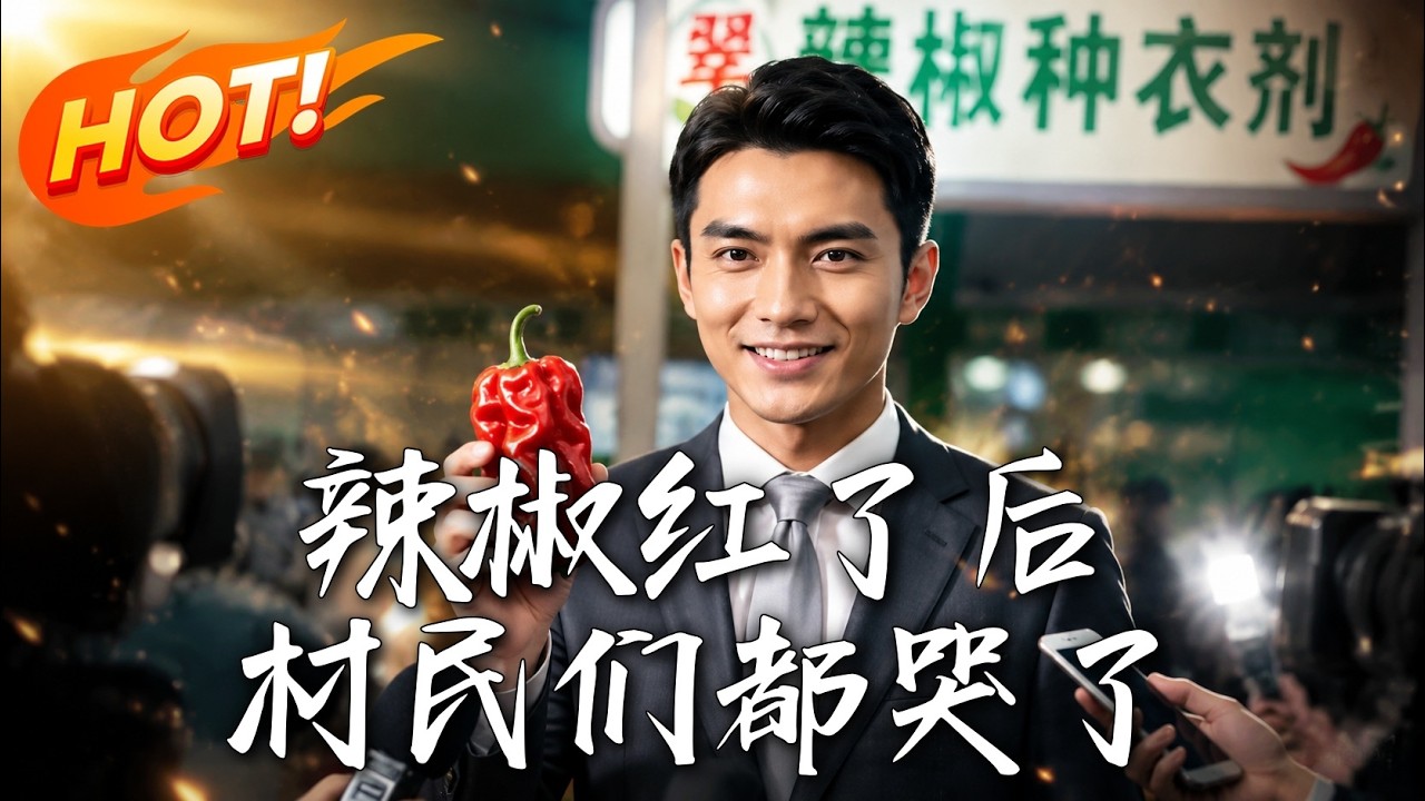 大學生返鄉種辣椒，逆襲帶全村致富