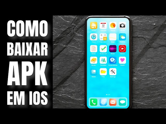 COMO BAIXAR APK EM IOS - iPhones 