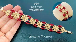 DIY Beaded Bracelet || How to make Beaded Bracelet