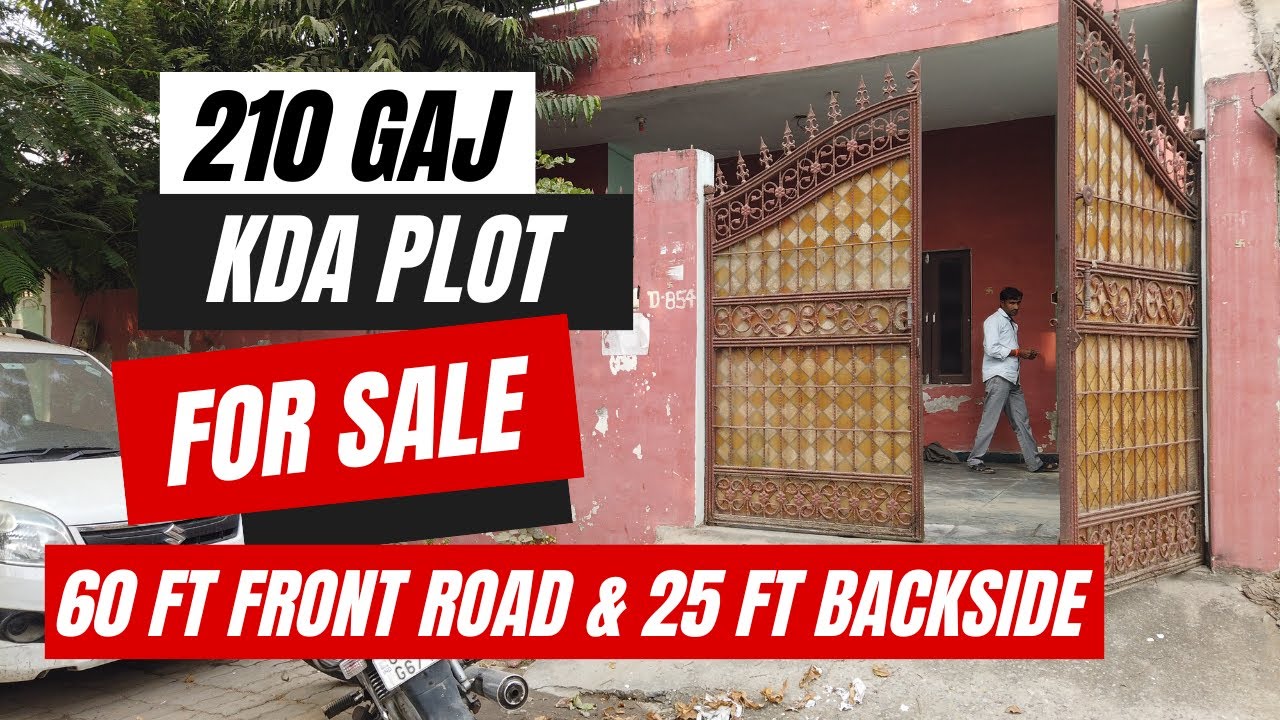 कानपुर की सबसे अच्छी लोकेशन में से एक || 200 gaj KDA plot in kanpur on MAIN road @propertyaddaco