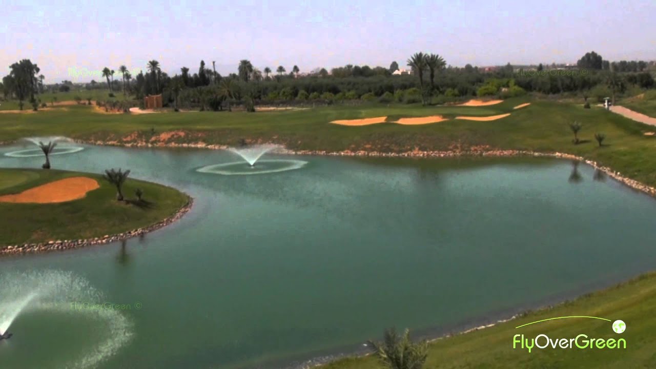 Amelkis Golf Club - drone aerial video - Overview (long) - YouTube