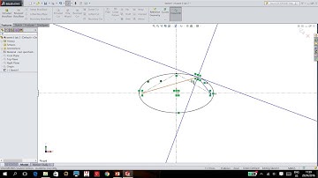 Tangent to an ellipse