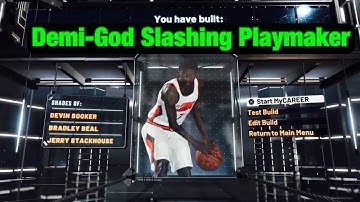 The BEST Slashing Playmaker build on NBA 2K22